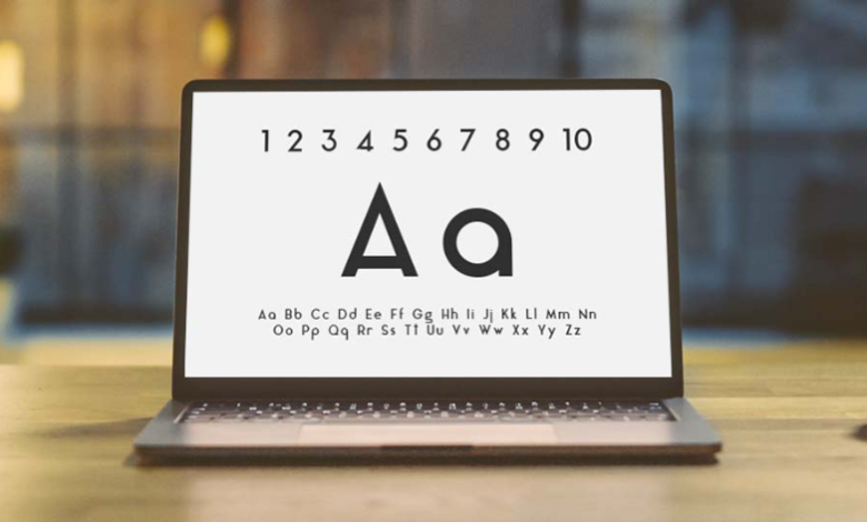 How to Design Clean and Minimalist Graphics Using Sans Serif Fonts